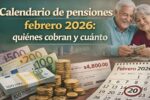 Calendario de pensiones febrero 2026: quiénes cobran y cuánto